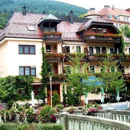 Hotel Restaurant Alte Linde Bad Wildbad Esterno foto