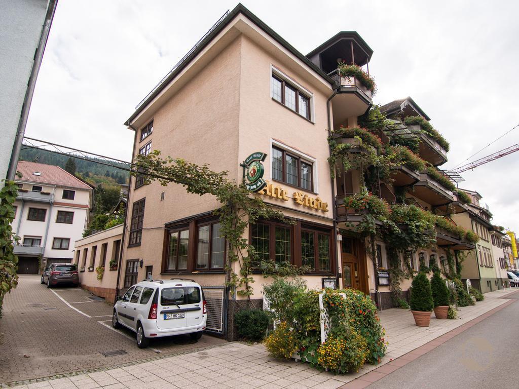 Hotel Restaurant Alte Linde Bad Wildbad Esterno foto
